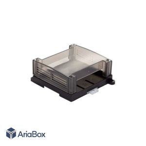 باکس ریلی کنترل صنعتی شفاف ABR119-A2T با ابعاد 40×90×115 میلی متر