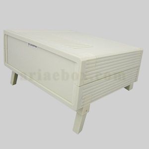 باکس پلاستیکی تجهیزات الکترونیکی رومیزی 33-15 White با ابعاد 72×199×225 میلی متر