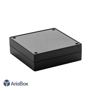 باکس رومیزی پلاستیکی الکترونیکی مربعی مدل ABD173-A2 با ابعاد 30×100×100 میلی متر