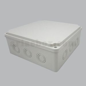 جعبه تقسیم ضدآب الکترونیکی 12 سوراخ AGT 22-22 با ابعاد 85×220×220 میلی متر
