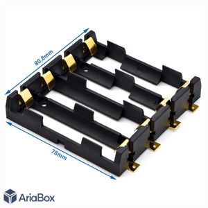 جاباتری چهارتایی SMD 18650