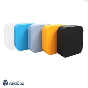 باکس رومیزی پلاستیکی روتر هوشمند مدل ABD189 با ابعاد 32×98×98 میلی متر