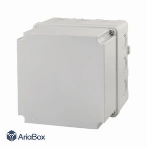 جعبه تقسیم ضدآب الکترونیکی 12 سوراخ AGT 16-16/H120 با ابعاد 120×160×160 میلی متر