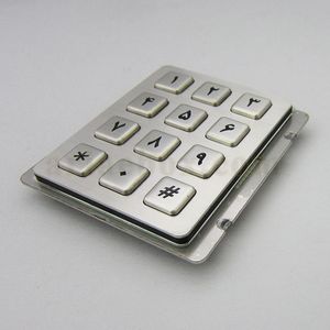 کیپد استیل 4×3 فارسی مدل ST 3×4-F با ابعاد 100×92 میلی متر