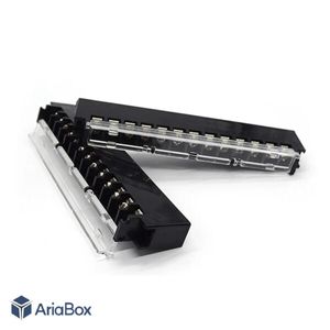 ترمینال ریلی ولتاژ بالا 13 پین مدل Terminal 13 pin با ابعاد 40×131 میلی متر