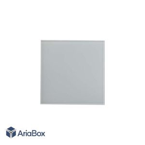 شیشه سفید بدون آیکون کلید هوشمند GL2-A1 با ابعاد 2×86×86 میلی متر