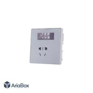 جعبه سوکت 10 آمپر نمایشگردار هوشمند S- Socket3-A1 با ابعاد 40×86×86 میلی متر