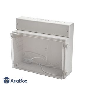 جعبه ضدآب گوشواره دار تجهیزات الکترونیکی  23-11 T با ابعاد 111×255×295 میلی متر