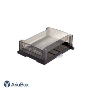 باکس شفاف برد کنترل صنعتی ریلی ABR113-A2T با ابعاد 40×90×125 میلی متر