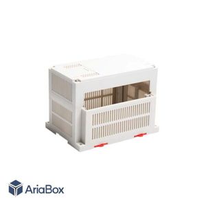 باکس کنترل صنعتی PLC ریلی ماژولار ABR120-A با ابعاد 110×110×155 میلی متر
