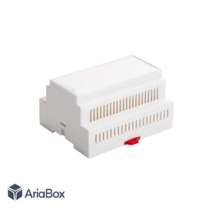 باکس تجهیزات جداساز ماژول ریلی شیاردار ABR115-AXX با ابعاد 59×88×107 میلی متر