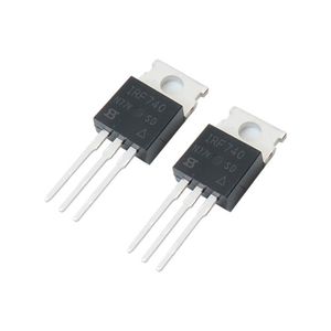 ماسفت IRF740 دارای پکیج TO-220 بسته 2 عددی