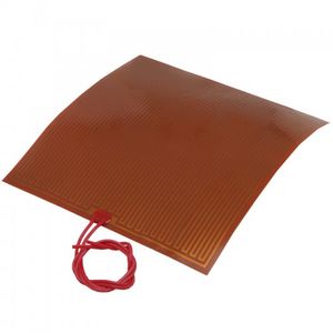 پد گرمایشی پلی آمید 220V ابعاد 20x20 سانتی متر انعطاف پذیر