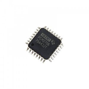 آی سی دیکدر صوتی PCM2706 دارای پکیج QFP32