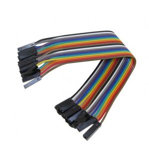 سیم برد بورد مادگی به مادگی 15 سانتی متری Dupont Wire بسته 40 تایی