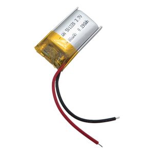 باتری لیتیوم پلیمر 3.7v ظرفیت 80mAh
