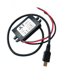 رگولاتور DC به DC کاهنده دارای خروجی مینی 3A 5V USB و دامنه ولتاژ ورودی 8V إلی 22V