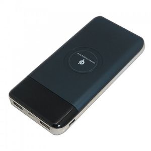 کیت پاور بانک دارای دو خروجی 2A USB و قابلیت شارژ وایرلس