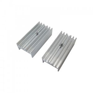 هیت سینک آلومینیومی TO220 سایز 15x10x30 بسته 2 عددی
