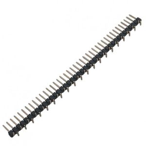 بسته 2 تایی پین هدر 1X40 نری SMD - فاصله پین 2.54 میلی متر