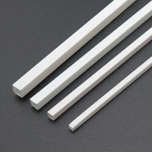 پروفیل ABS قوطی دارای مقطع مربعی 4mmx4mm مناسب برای ساخت سازه های رباتیک