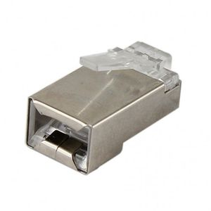 سوکت شبکه نری RJ45 فلزی