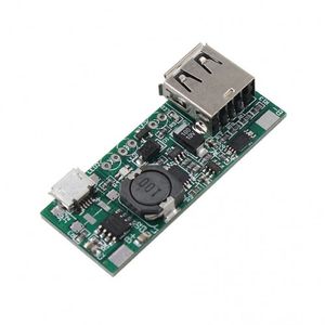 ماژول شارژر / دشارژر باتری لیتیومی دارای خروجی  USB مناسب ساخت پاور بانک 5 ولت 1 آمپر