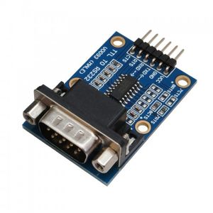 ماژول مبدل TTL به RS232 با چیپ SP3232 و کانکتور نری