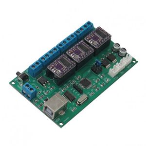 کارت کنترلر دستگاه CNC سه محور با پشتیبانی از نرم افزار GRBL و درایور موتور DRV8825