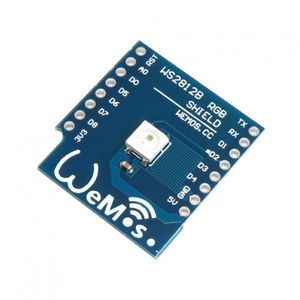 شیلد LED RGB ویژه برد WeMos D1 Mini