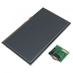 ماژول نمایشگر LCD TFT فول کالر تاچ 10.1 اینچی دارای ارتباط سریال RS232 ، هسته  FPGA و RTC داخلی