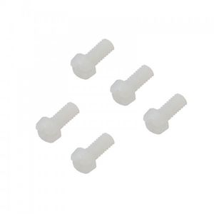 پیچ پلاستیکی M4 طول 10mm - بسته 10 عددی