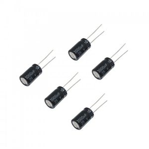 بسته 10 تایی خازن الکترولیتی 1000 میکرو فاراد 25V