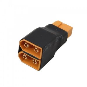 تبدیل 2 به 1 کانکتور XT60 نری به مادگی مناسب جهت موازی کردن باطری