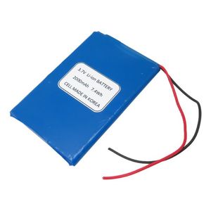 باتری لیتیوم یون 3.7V 2000mAh دارای برد محافظ