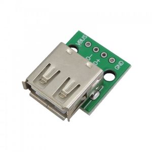 برد برک اوت USB 2.0 دارای سوکت مادگی - بسته 2 عددی