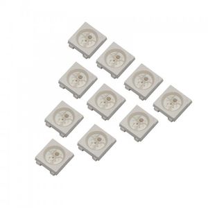 چیپ LED RGB مدل WS2812B پکیج 5050 - بسته 10 عددی