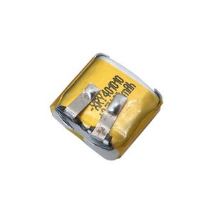 باتری لیتیوم پلیمر 3.7v ظرفیت 30mAh بدون برد محافظ