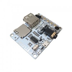 ماژول پخش فایل های صوتی دارای ورودی های بلوتوث و USB و TF CARD