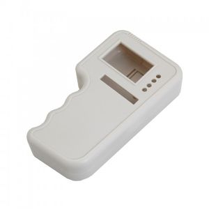 باکس پلاستیکی دستگاه هند هلد دارای ابعاد 127mm x 72mm x 30mm