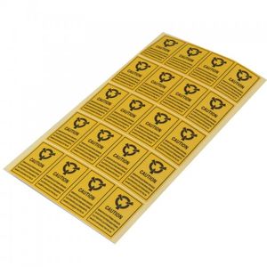 برچسب هولوگرام الکتریسیته ساکن 20 تایی ESD سایز 40x27mm