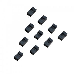 روکش پلاستیکی کانکتور مخابراتی 6pin - بسته 10 عددی