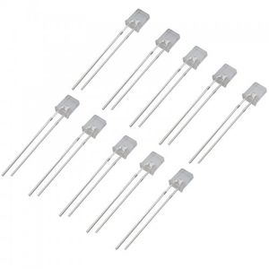 LED مات 2x5x7 سبز بسته 10 عددی