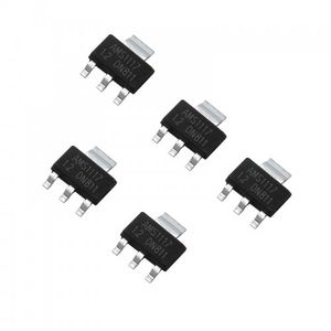 آی سی رگولاتور AMS1117 داری پکیج 1.2V ) SOT223 ) بسته 5 تایی