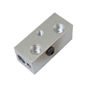 محفظه آلومینیومی هیتر پرینتر سه بعدی E3D تک سر دو رنگ