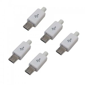 سوکت نری میکرو USB پنج پین بسته 5 عددی