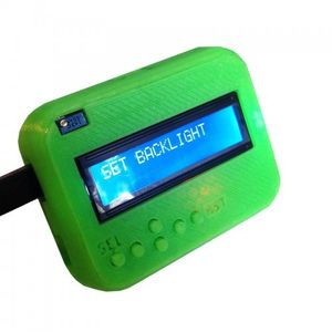 قاب پلاستیکی شیلد نمایشگر LCD کاراکتری 1602