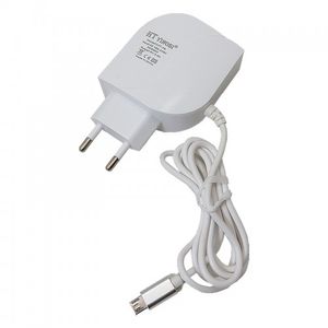 آداپتور و شارژر 5 ولت 2.5 آمپر دیواری دارای سه خروجی USB و یک خروجی میکرو USB
