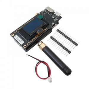 ماژول صفحه نمایش 0.96 اینچی OLED Lora32 V2.1 فرکانس 433MHZ با آنتن SMA و IP5306