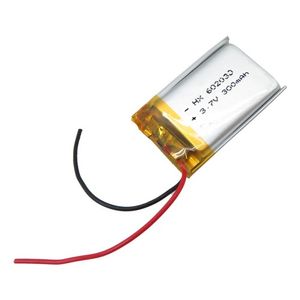 باتری لیتیومی 3.7V 300mAh دارای برد محافظ